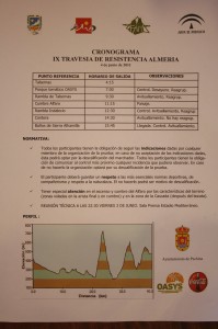 Planing IX Travesía de resistencia de Almería, 2011