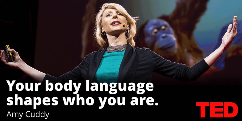 Amy Cuddy: Your body language may shape who you are — TED Talk